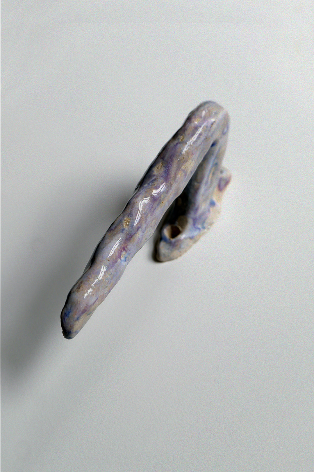 Ceramic Handle, lilac