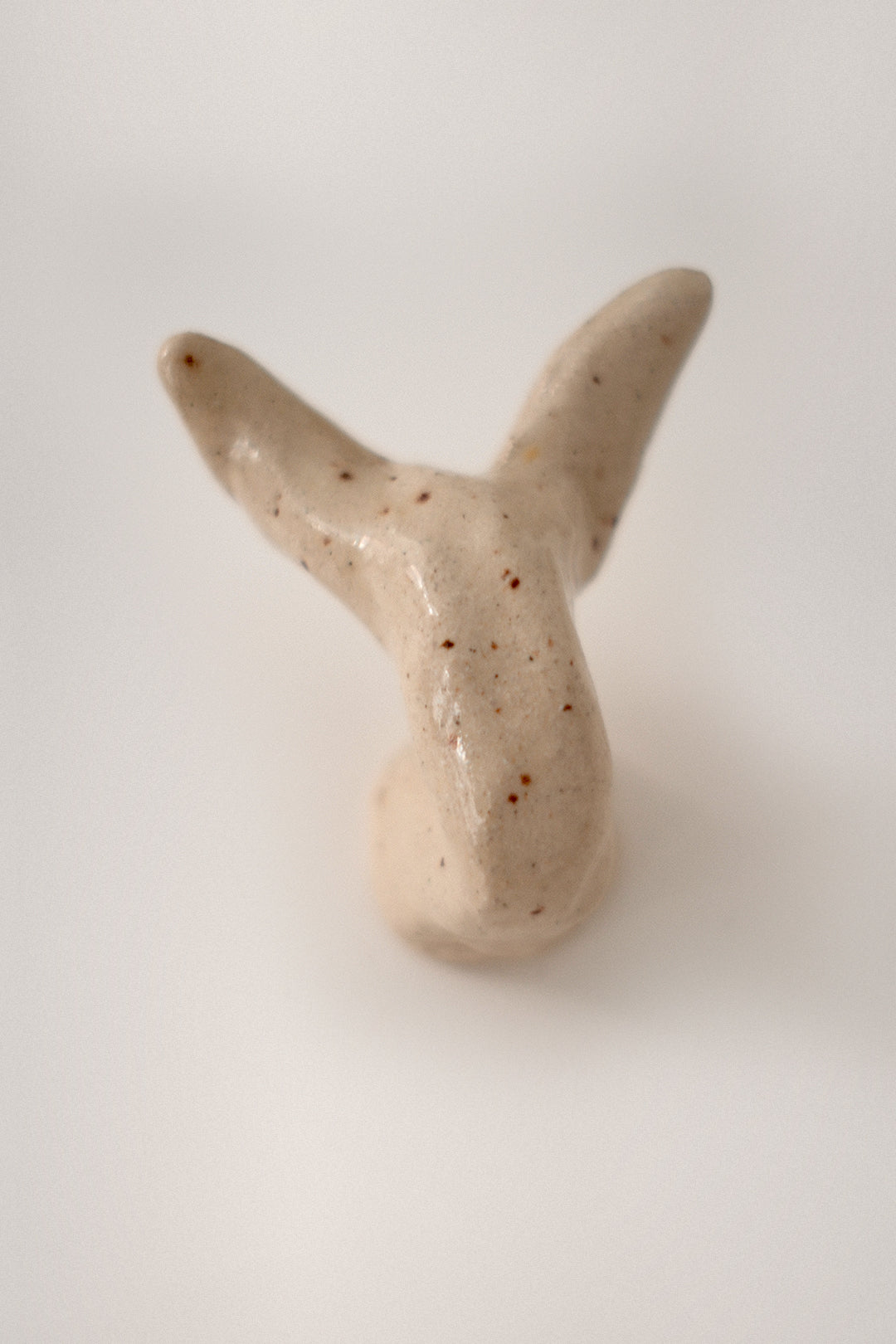 Fishtail Hook - speckled white