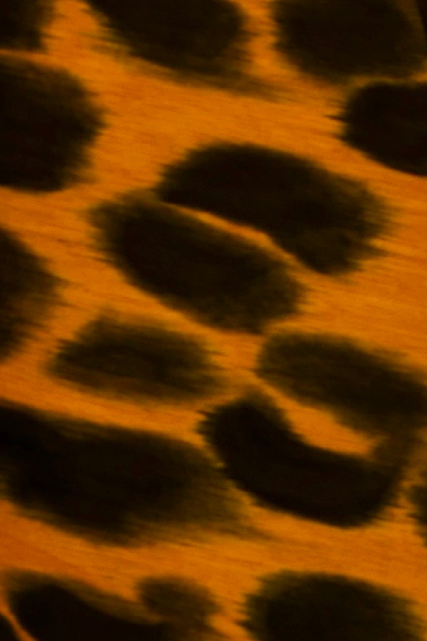 Riva Stool with Leopard Spots