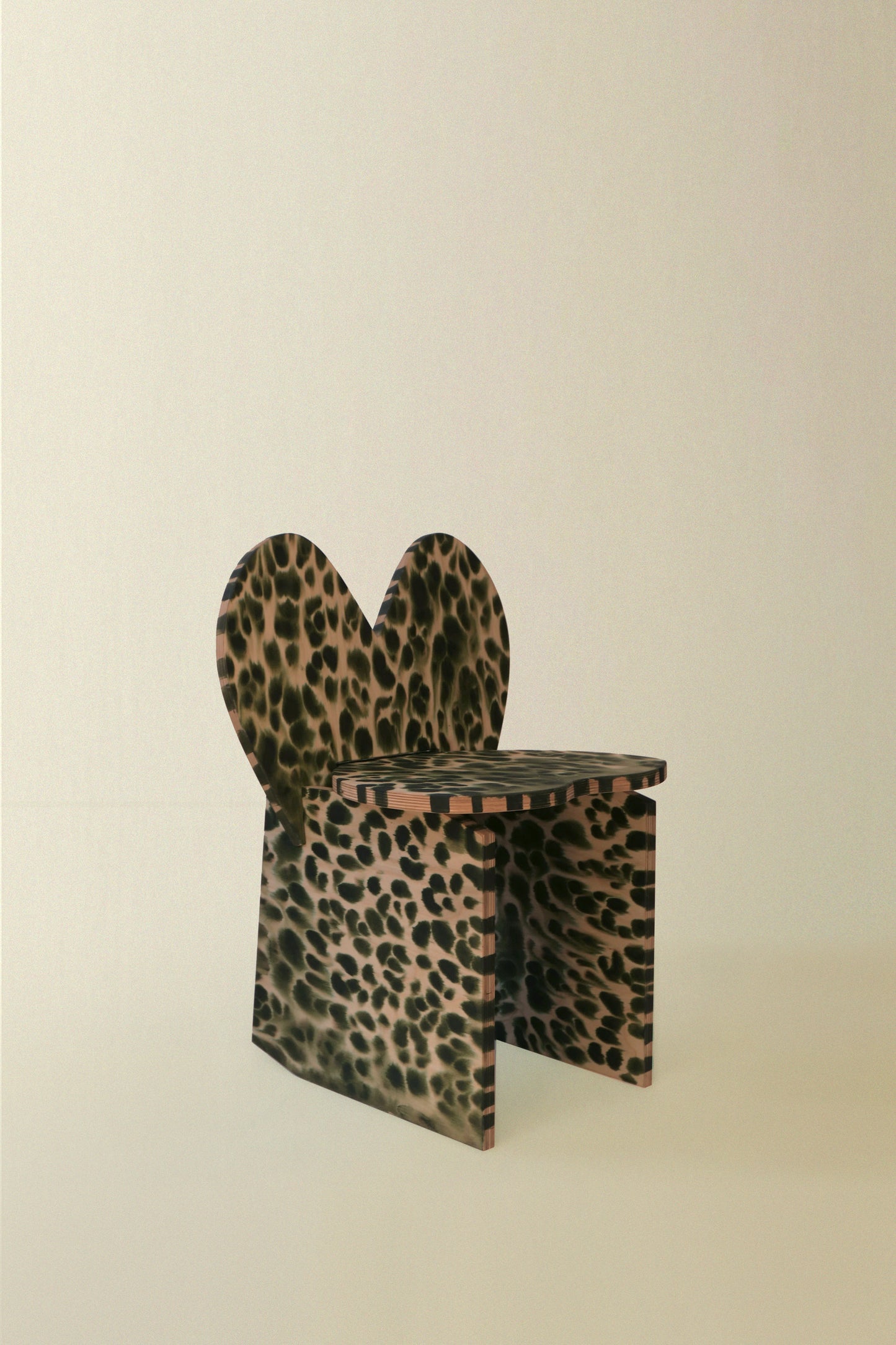 Iggy Chair with Leopard Spots