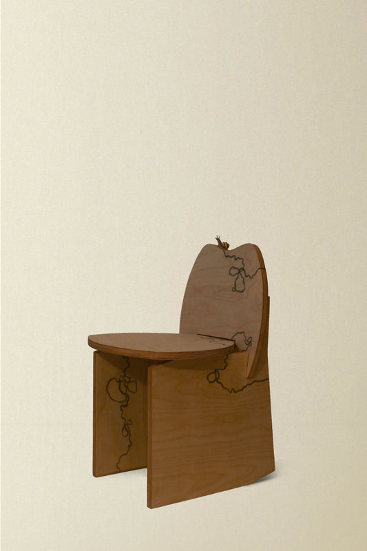 Otto Chair with Snail Trail