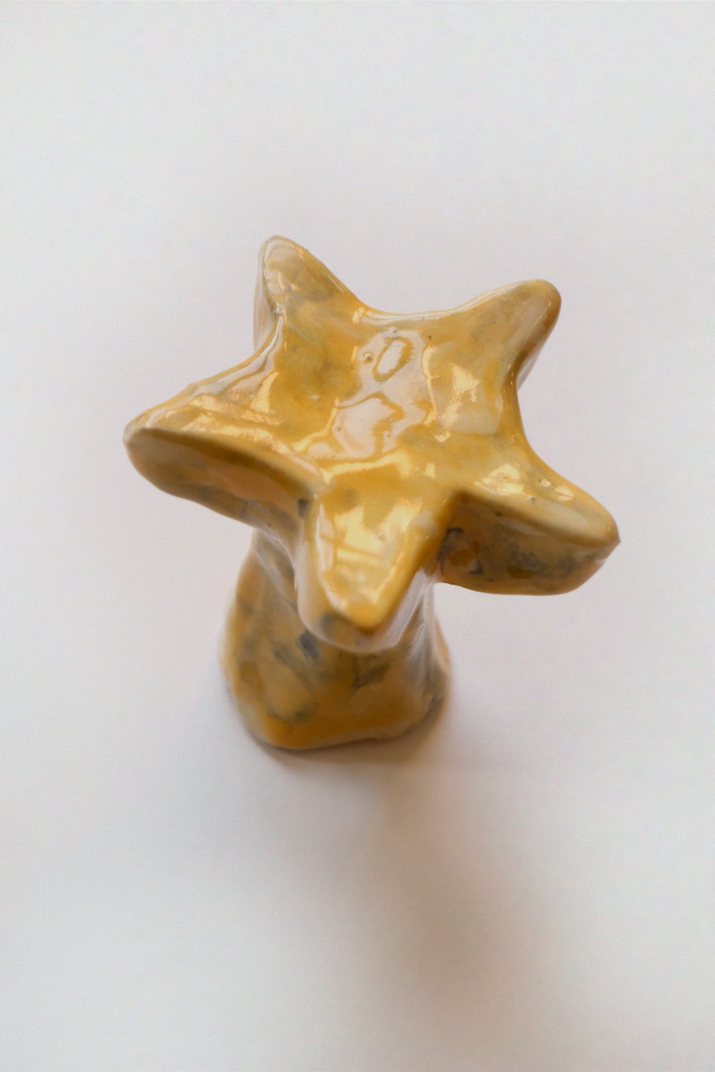 Ceramic knob, star